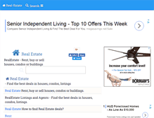 Tablet Screenshot of estatesreal.com